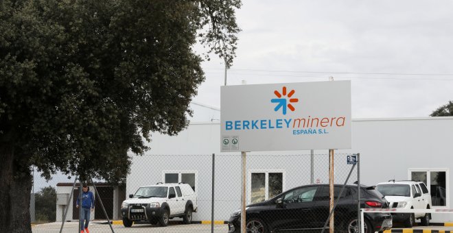 Las oficinas de la empresa minera australiana Berkeley Energia, en Retortillo (Salamanca). REUTERS/Susana Vera