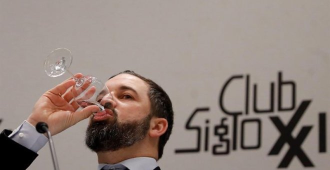 El presidente de Vox, Santiago Abascal. - EFE