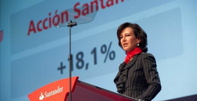 La presidenta del Banco Santander, Ana Patricia Botin, en una imagen de archivo. / EUROPA PRESS