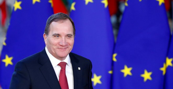 El primer ministro de Suecia, Stefan Löfven - . REUTERS/Francois Lenoir