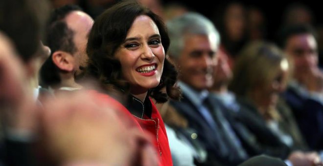 Isabel Díaz Ayuso, el día que presentada como candidata del PP a la Comunidad de Madrid (JUANJO MARTÍN | EFE)