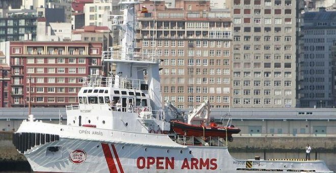 Imagen de archivo del barco de rescate Open Arms | EFE