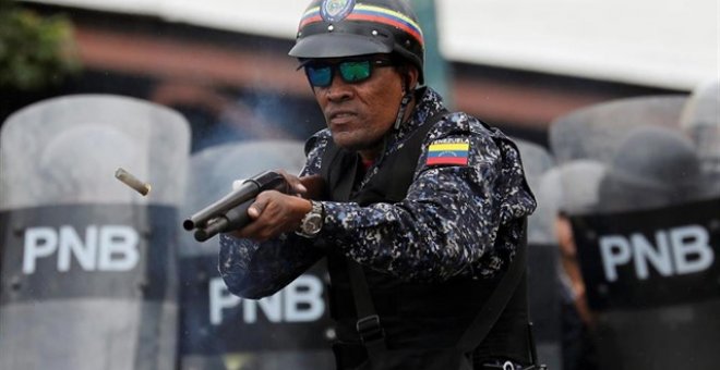 Cuerpo de élite de la Policía venezolana./Reuters