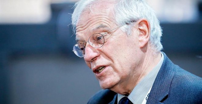 El ministro de Exteriores español, Josep Borrell. / EFE