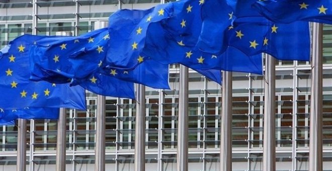 Banderas de la Unión Europea./Europa Press