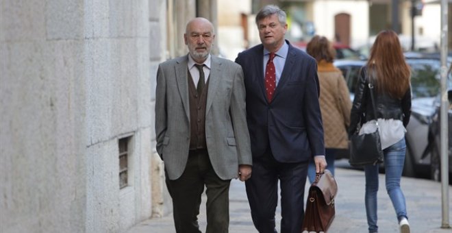 El juez Miguel Florit a su llegada al Tribunal Superior de Justicia de Baleares. | Europa Press