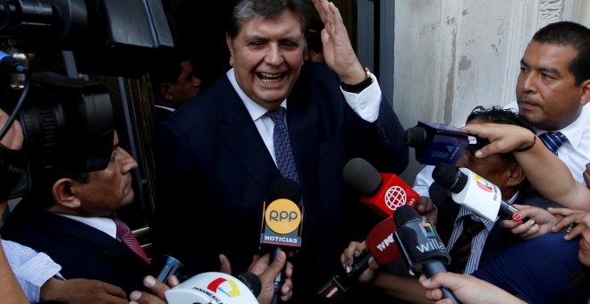 El expresidente de Perú, Alan García, en una imagen de 2017.- REUTERS