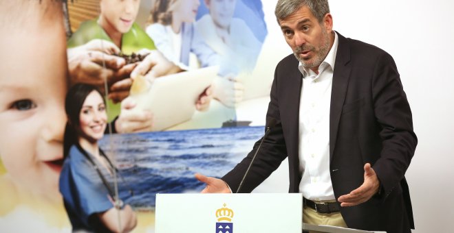 El presidente del Gobierno de Canarias, Fernando Clavijo. EFE