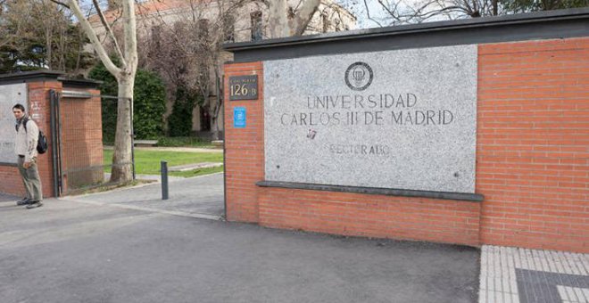 Fachada del Rectorado de la UC3M