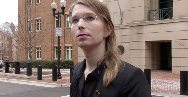 Chelsea Manning, el pasado mes de marzo en Virginia. REUTERS