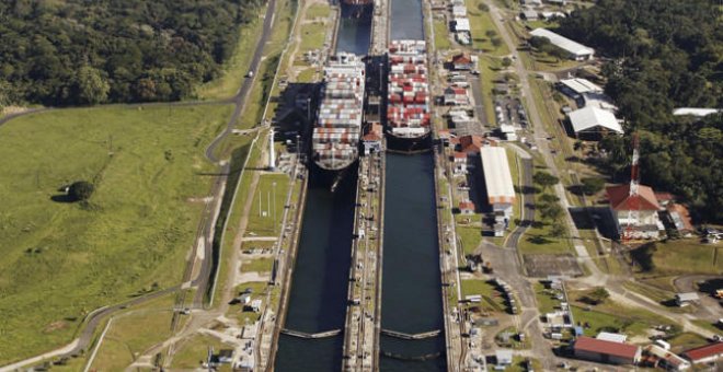 Imagen del canal de Panamá./ REUTERS