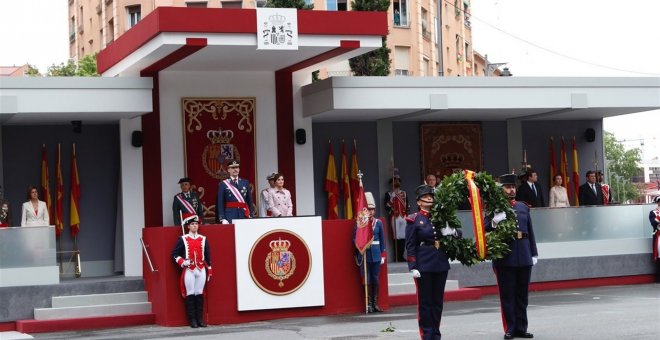 Imagen del día de las FFAA del pasado año. EP