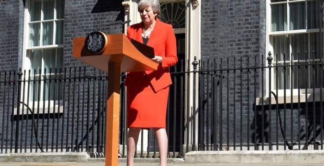 La primera ministra británica, Theresa May