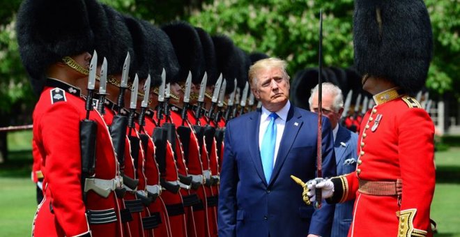 El príncipe Carlos de Gales y el presidente de los Estados Unidos, Donald Trump. EFE