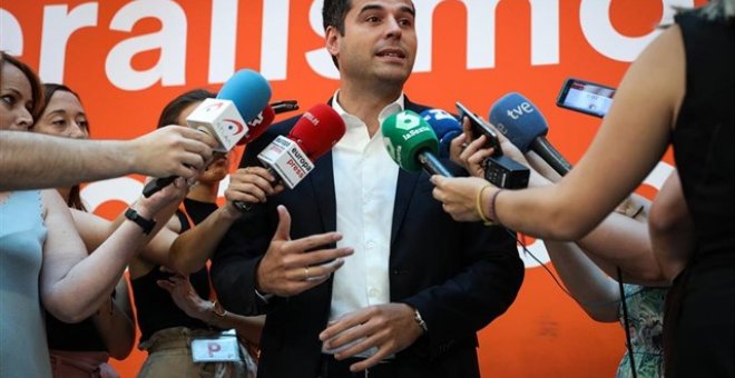 El candidato de Ciudadanos a la Asamblea de Madrid, Ignacio Aguado.- EUROPA PRESS