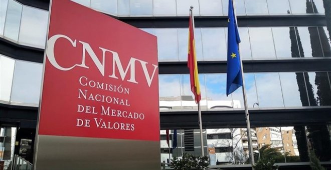 La Comisión Nacional del Mercado de Valores (CNMV). Europa Press