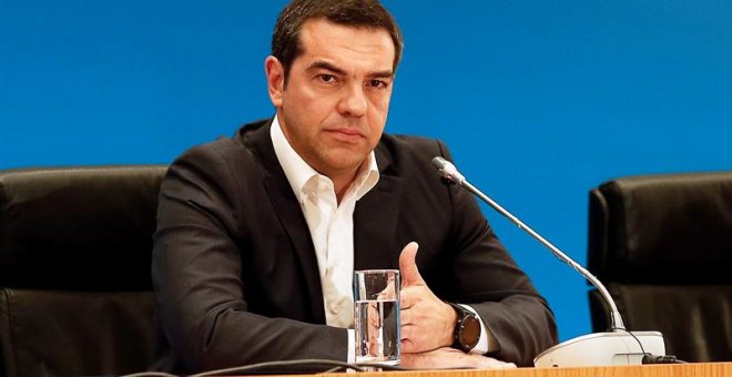 El exprimer ministro griego Alexis Tsipras. EFE/EPA/KOSTAS TSIRONIS