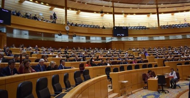 Imagen de un Pleno del Senado en la pasada legislaturaSENADO DE ESPAÑA - Archivo