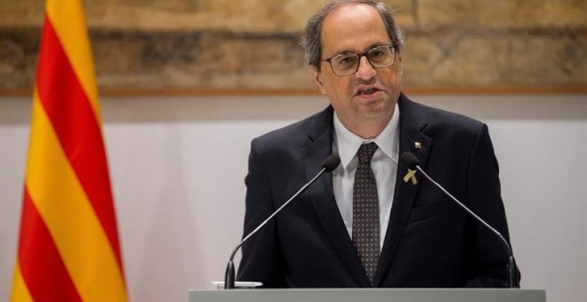Quim Torra, president de la Generalitat de Catalunya