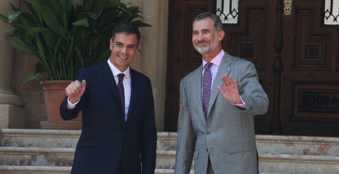 La fallida investidura de Pedro Sánchez es el resultado de la última ronda de consultas de Felipe VI. / Europa Press