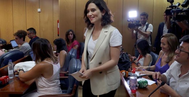 La candidata del PP a la Presidencia de la Comunidad de Madrid, Isabel Díaz Ayuso. - EFE