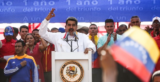 20/05/2019-  Venezuela, Caracas, Nicolas Maduro celebra su reelección / EUROPA PRESS
