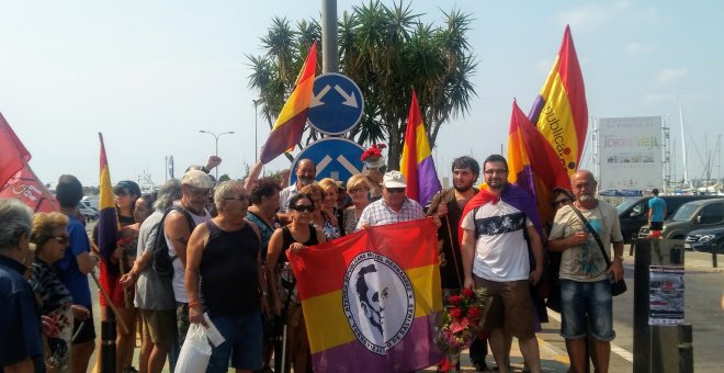 Acto de homenaje a las víctimas del bombardeo en el 80 aniversario.