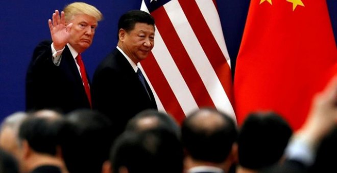 Imagen de archivo del presidente de EEUU, Donald Trump, y el presidente chino, Xi Jinping. REUTERS/Damir Sagolj