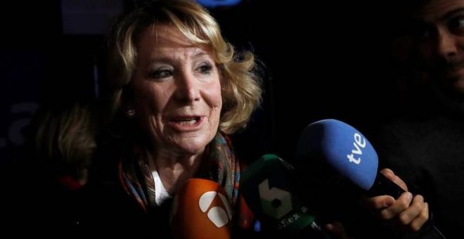 La expresidenta de la Comunidad de Madrid, Esperanza Aguirre, en una imagen de archivo. EFE