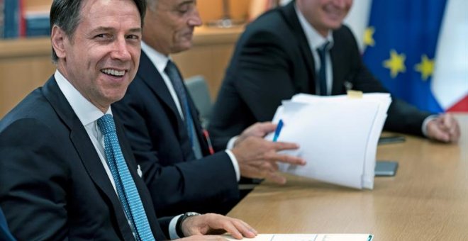 Giuseppe Conte, primer ministro de Italia. EFE/EPA/KENZO TRIBOUILLARD / POOL