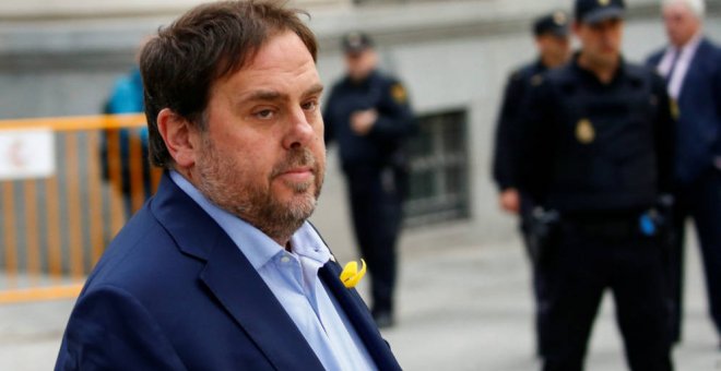 Imagen de archivo del exvicepresidente de la Generalitat Oriol Junqueras. EFE