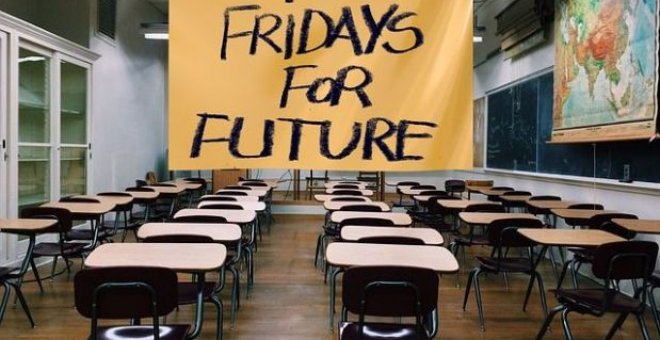Fridays for Future es un movimiento que comenzó en la aulas y se extiende por otros sectores sociales.