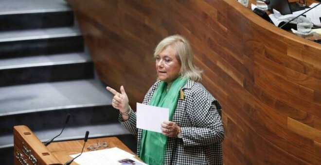Dimite la presidenta del PP de Asturias, Mercedes Fernández. / EFE - José Luis Cereijido