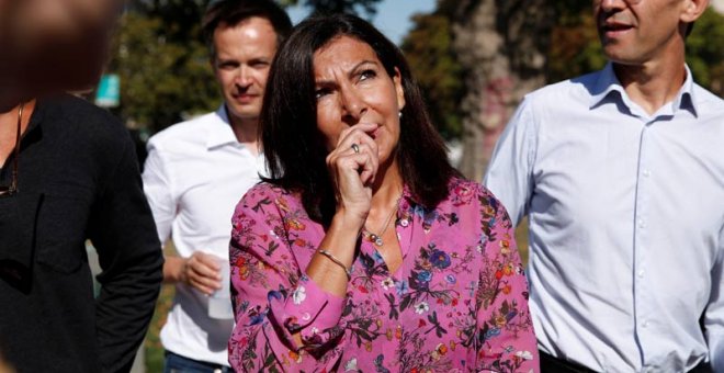 Anne Hidalgo, alcaldesa de París. (REUTERS)