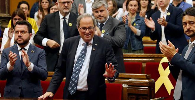 El president de la Generalitat, Quim Torra. / EFE