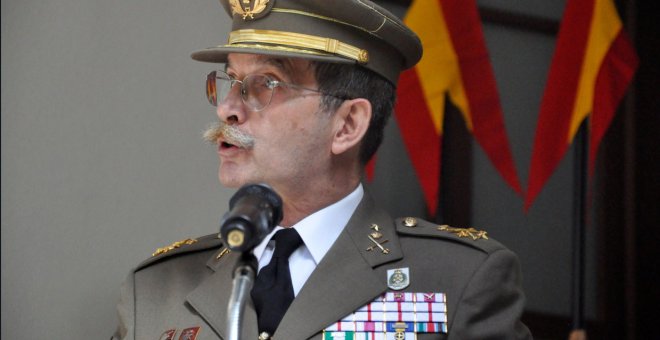 El Teniente General José Carrasco Gabaldón en una imagen de archivo. @MADOC_ET