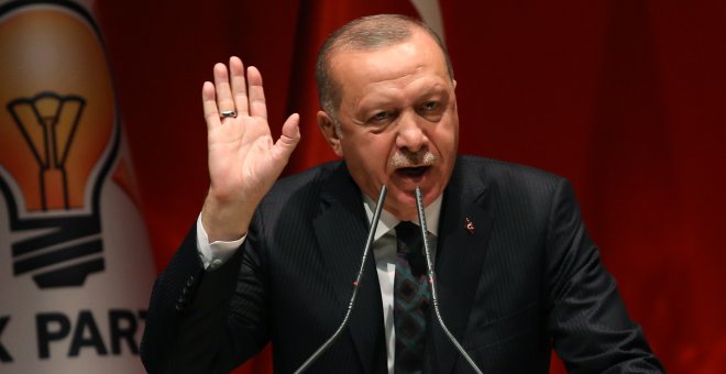 El presidente de Turquía, Recep Tayipp Erdogan. EFE/EPA/STR