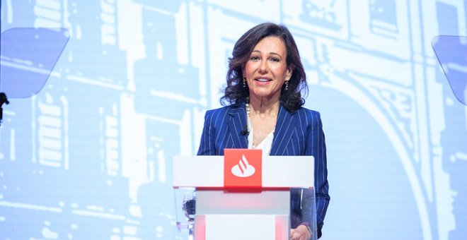 Ana Botín, presidenta de Banco Santander.