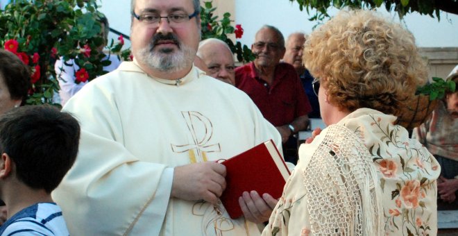 El sacerdote Ramón Tejero./ David Bollero