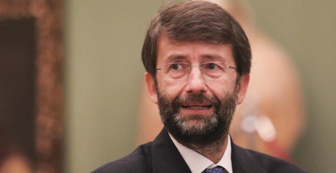 El ministro de Cultura de Italia, Dario Franceschini.