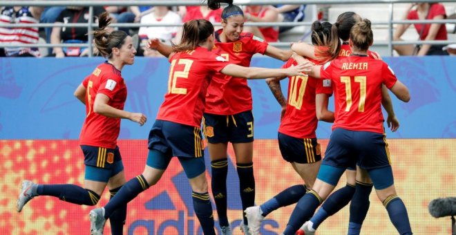 La selección femenina de España./ EFE (archivo)