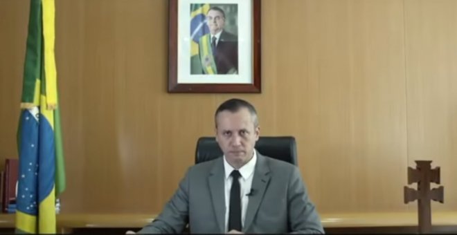 El secretario nacional de Cultura, Roberto Alvim, cesado por por Bolsonaro.