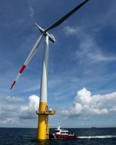 Molinos de viento en Alemania. AFP