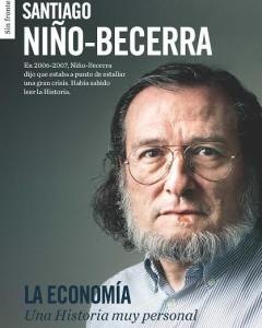 Portada del último libro de Santiago Niño-Becerra, 'La economía. Una historia muy personal".