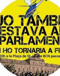 manifestación parlament