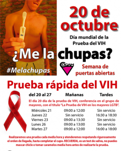 Campaña '¿Me la chupas?'./COGAM