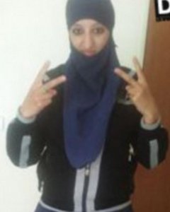 Hasna Aitboulahcen, la terrorista que se inmoló en Saint Denis.