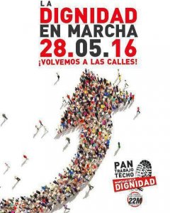 Cartel Marchas Dignidad