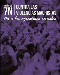 Cartel de la marcha del 7-N en Madrid de esta año