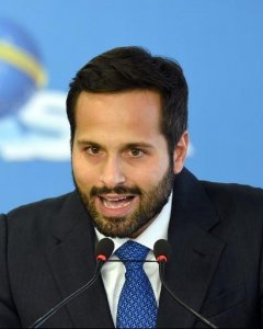 El hasta ahora ministro de Cultura brasileño Marcelo Calero. - AFP